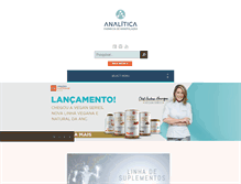 Tablet Screenshot of farmacia-analitica.com.br